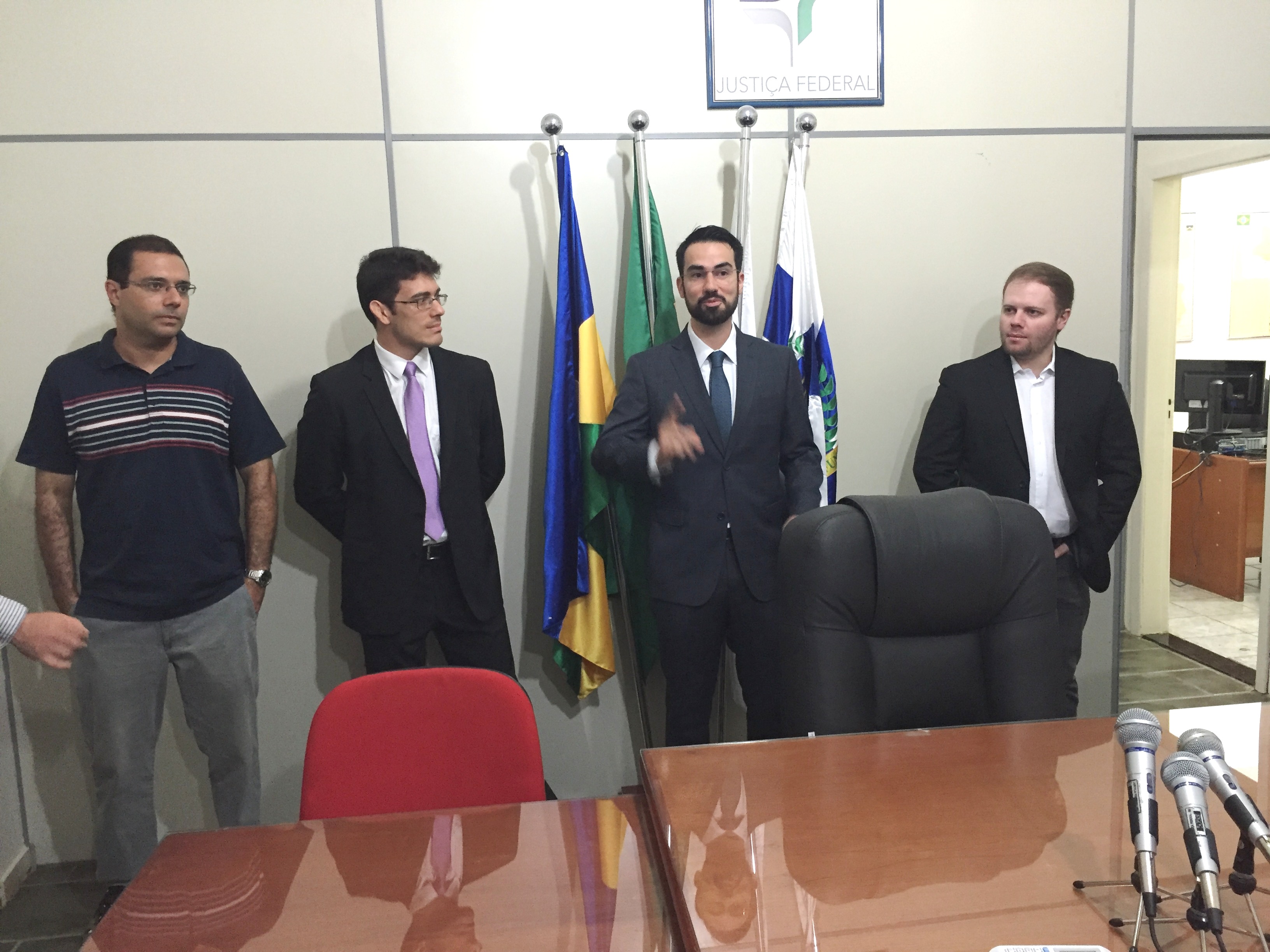Novos juízes federais em Ji-Paraná