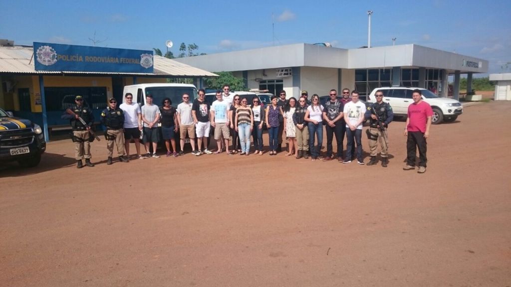 Equipe da Justiça Federal de Rondônia em Humaitá 01