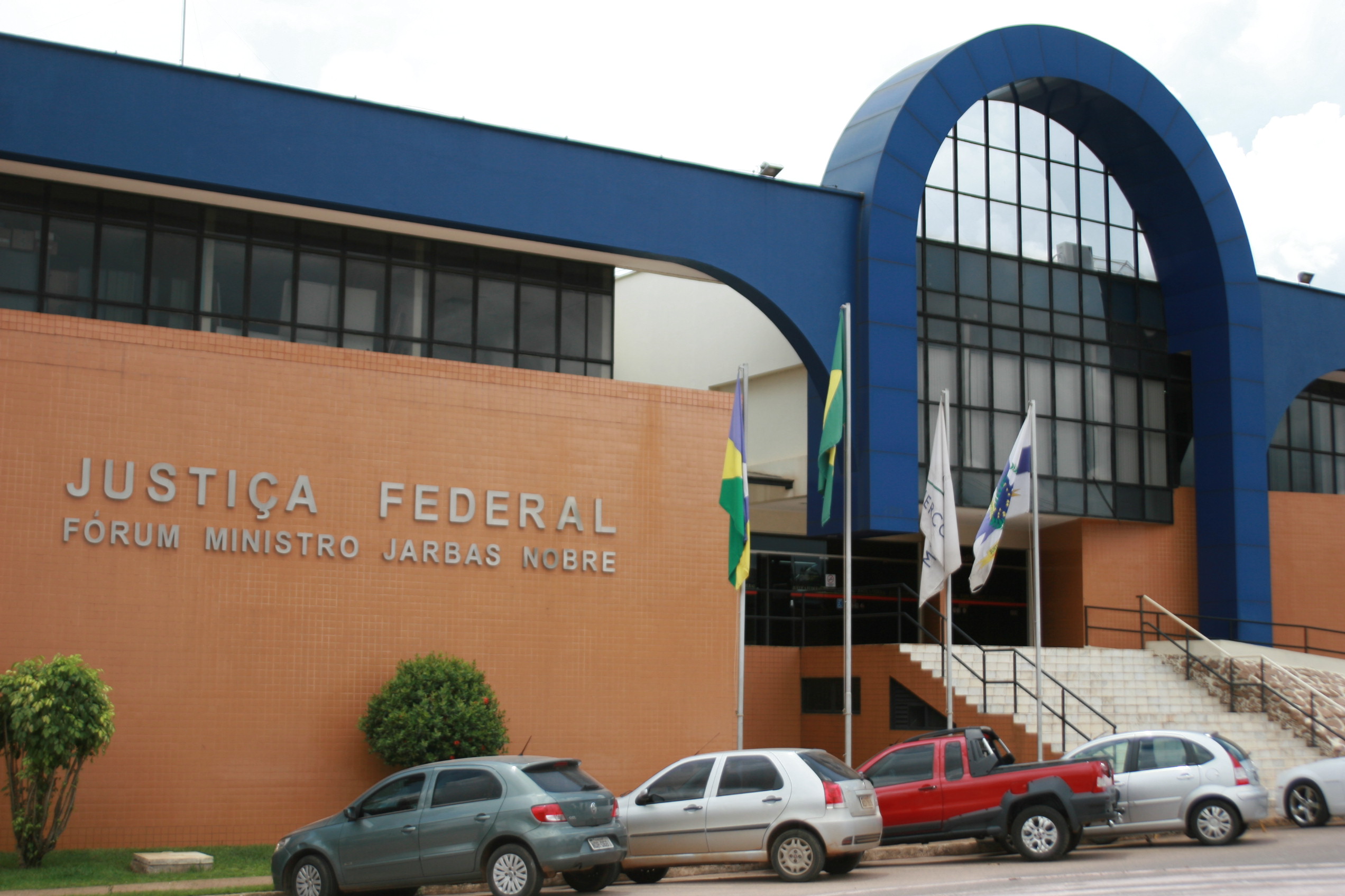 sede da Justiça Federal, promotora do certame seletivo para estagiários