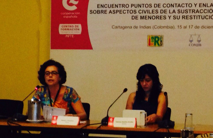 Desembargadora federal Mônica Sifuentes discursa na Colômbia sobre sequestro internacional de crianças