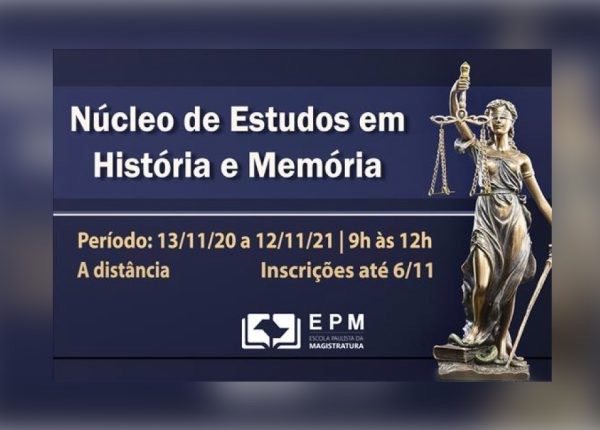 INSTITUCIONAL: Escola Paulista da Magistratura inicia em novembro extensão universitária: inscrições abertas