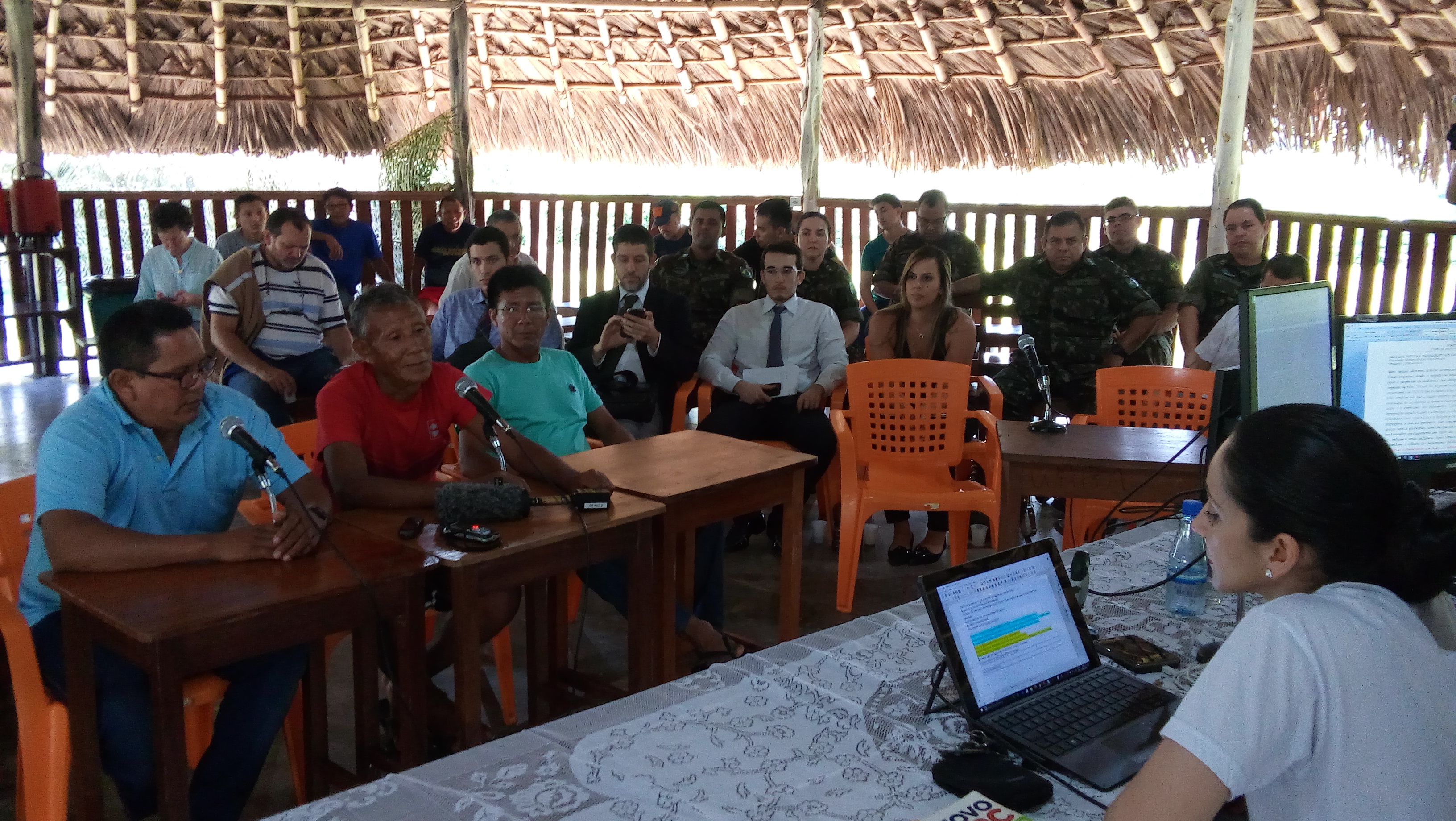 INSTITUCIONAL: Justiça Federal no Amazonas realiza audiência com indígenas da etnia Waimiri-Atroari