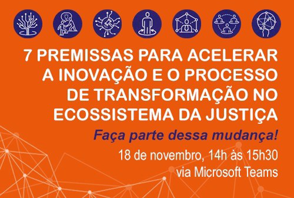INSTITUCIONAL: SJBA promove palestra sobre transformação no ecossistema de justiça