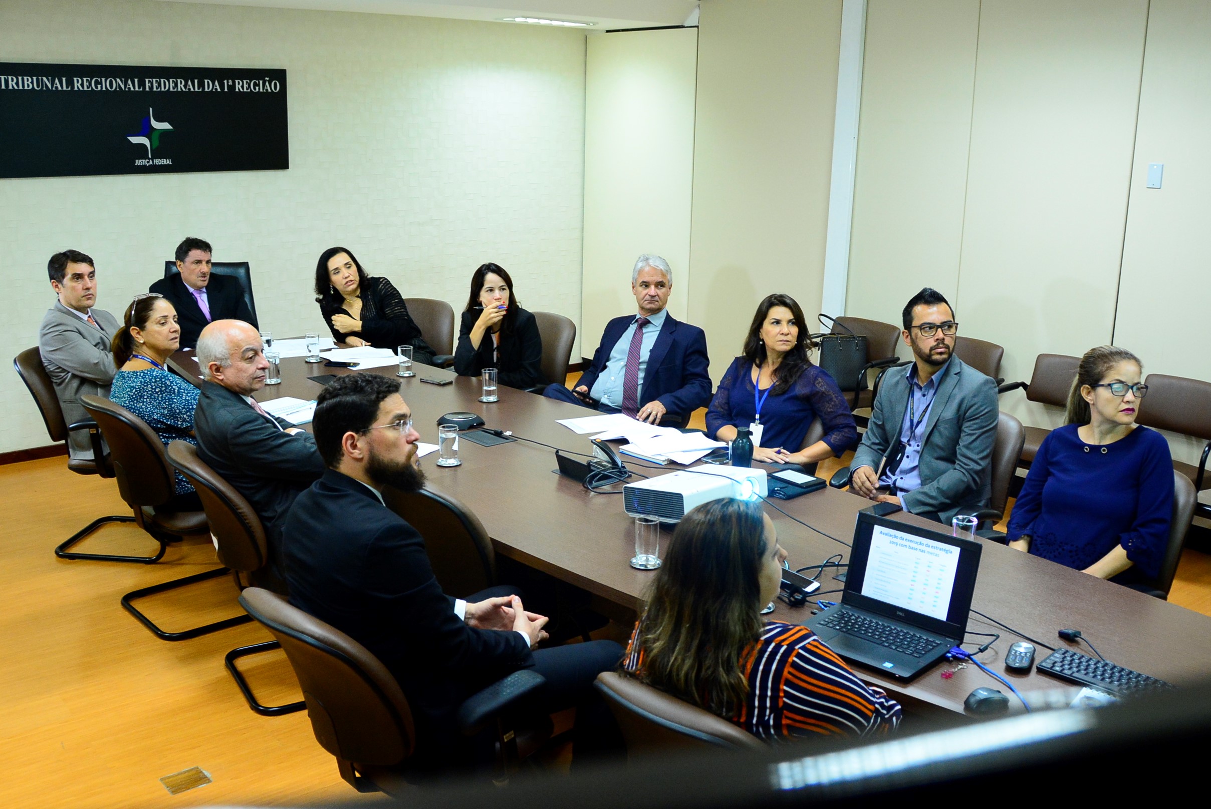 INSTITUCIONAL: CGER realiza 11ª Reunião de Análise da Estratégia da Justiça Federal da 1ª Região