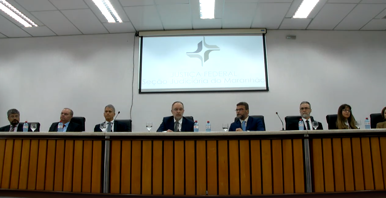 INSTITUCIONAL: Corregedoria da JF1 inicia trabalhos de correição na Seção Judiciária do Maranhão