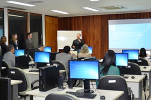 Magistrados e servidores da 1ª Região recebem treinamento para utilizar o Sistema de Agendamento de Videoconferência