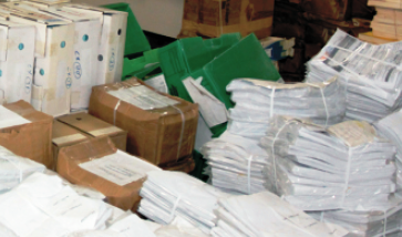 Mutirão descarta mais de seis toneladas de papel na SJDF