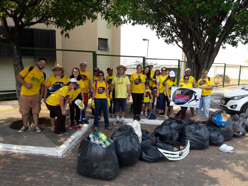 INSTITUCIONAL: SJMT participa de ação sustentável em comemoração ao Dia Mundial da Limpeza