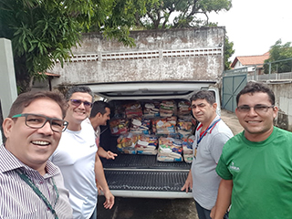 INSTITUCIONAL: Servidores da Justiça Federal no Piauí arrecadam doações para desabrigados em Parnaíba
