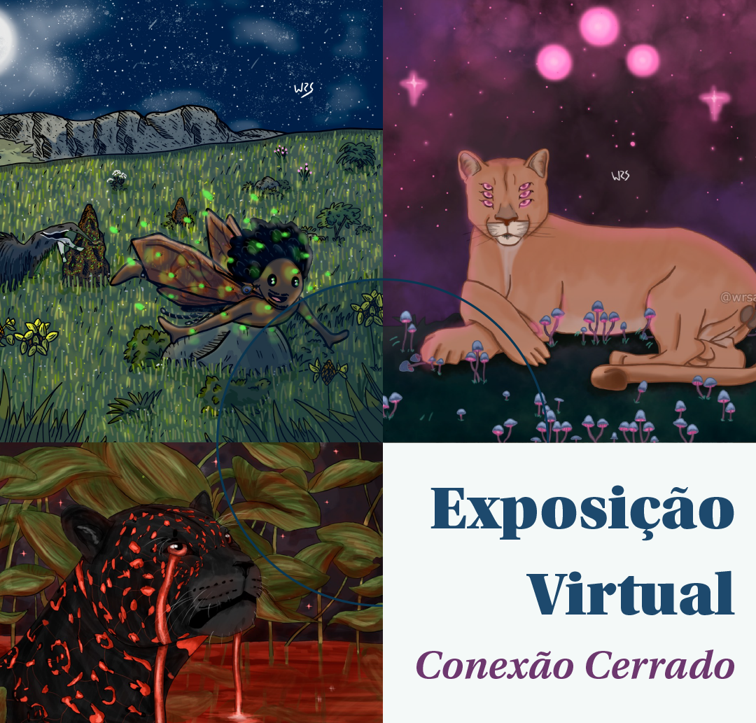 INSTITUCIONAL: TRF1 apresenta a exposição “Conexão Cerrado” com desenhos de Wericles Ribeiro