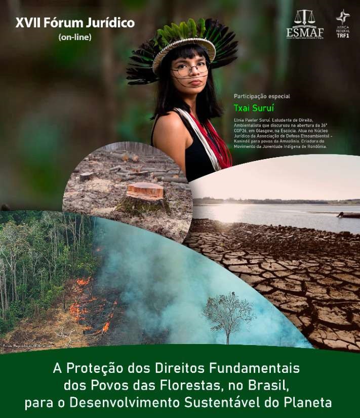 INSTITUCIONAL: Fórum da Esmaf vai abordar direitos dos povos das florestas e desenvolvimento sustentável