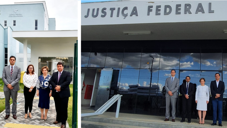 INSTITUCIONAL: Corregedora regional da 1ª Região retoma visitas às Subseções Judiciárias da Bahia