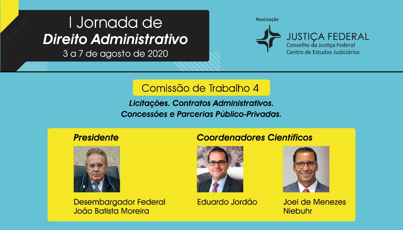 INSTITUCIONAL: Participe da I Jornada de Direito Administrativo do CJF