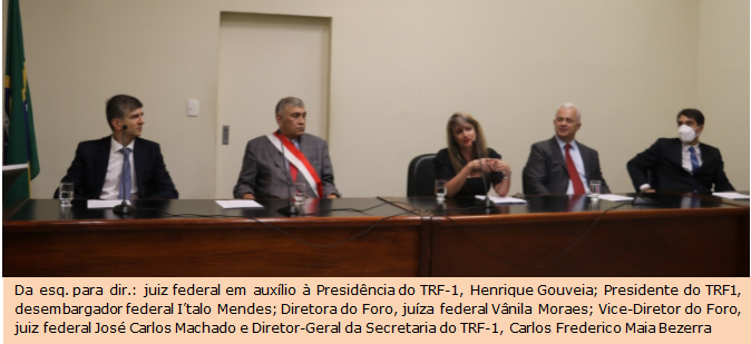 INSTITUCIONAL: Presidente do TRF1 recebe a Comenda Grã-Cruz do Mérito Judiciário Milton Campos na SJMG