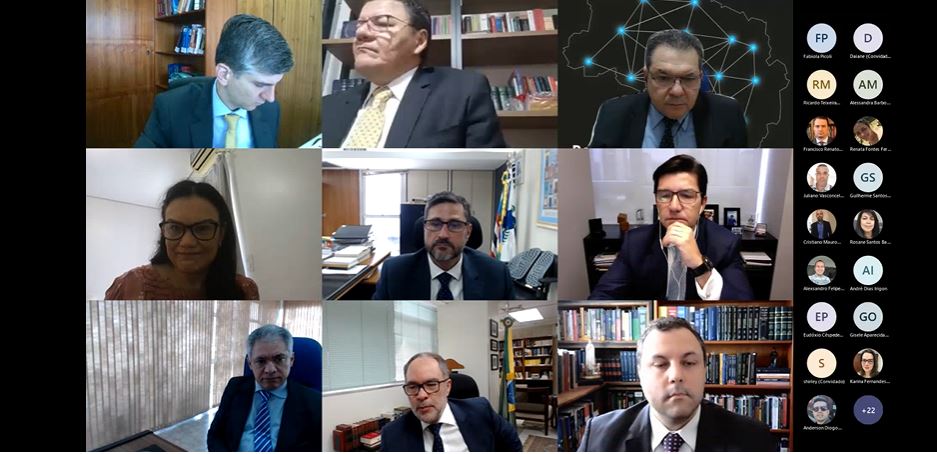 INSTITUCIONAL: Rede de Inteligência da 1ª Região debate o papel do juiz das garantias no sistema processual brasileiro