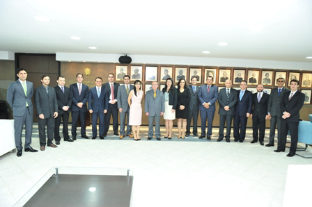 Presidente do TRF reúne-se com diretores de foro das Seccionais