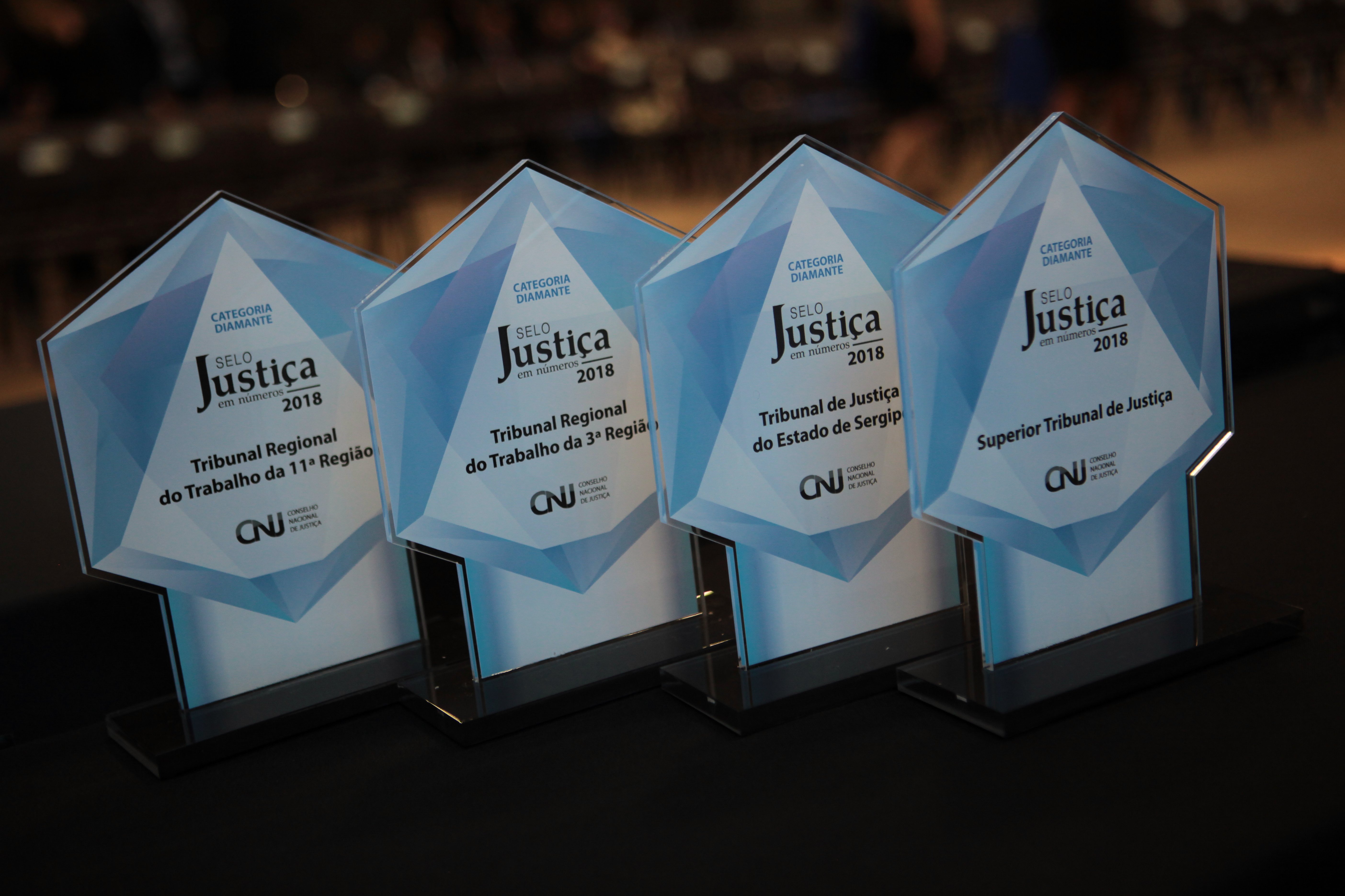 INSTITUCIONAL: TRF1 é premiado com Selo Bronze do Justiça em Números 2018