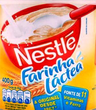 DECISÃO: Mantida multa aplicada à Nestlé por alterar composição da Farinha Láctea sem informar o consumidor